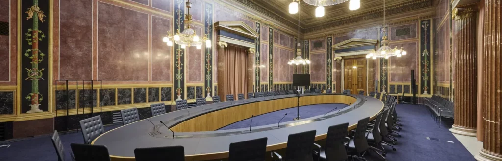 Übersicht Ausschusslokal - Foto: Parlamentsdirektion/Thomas Topf